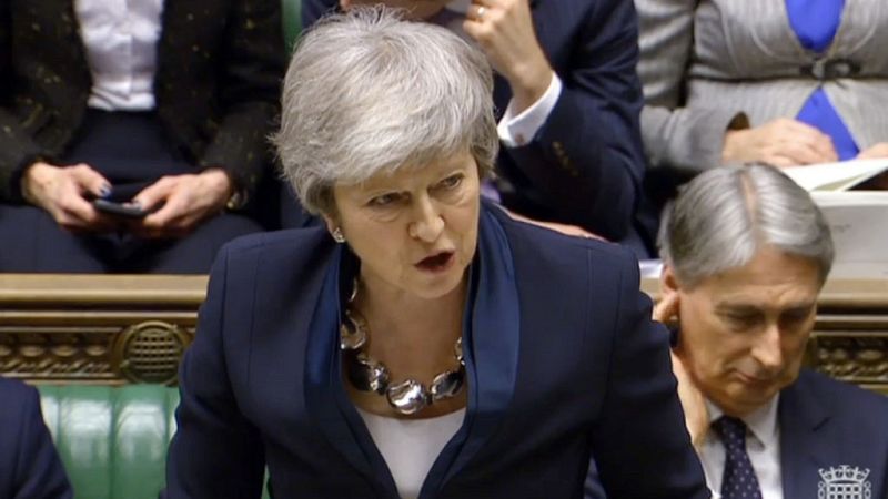 May permitirá que el Parlamento británico vote un aplazamiento del 'Brexit' si este rechaza el acuerdo
