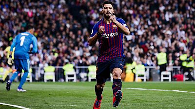 Tablero deportivo - Los goles del Real Madrid 0 F.C. Barcelona 3 - Escuchar ahora