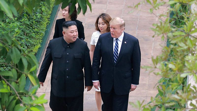 Trump: Corea del Norte "no está lista" para renunciar a su programa nuclear