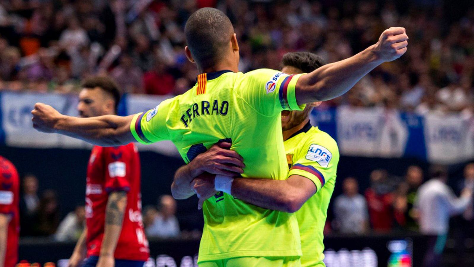 Ferrao adelanta al Barça en la segunda semifinal (0-1)