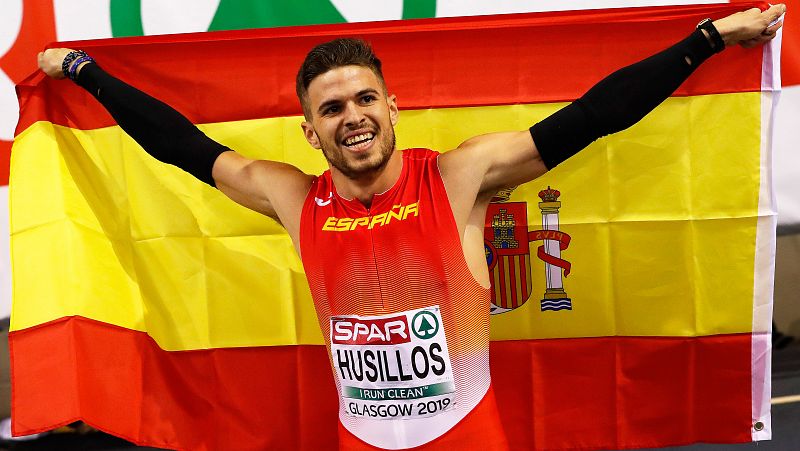 Óscar Husillos, plata europea en 400 metros