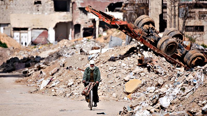 Ocho años de guerra en Siria: de 'revuelta democrática' a "tragedia humanitaria"