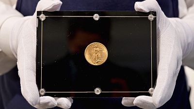 Subastada por 19,5 millones de dólares la moneda más cara de la historia