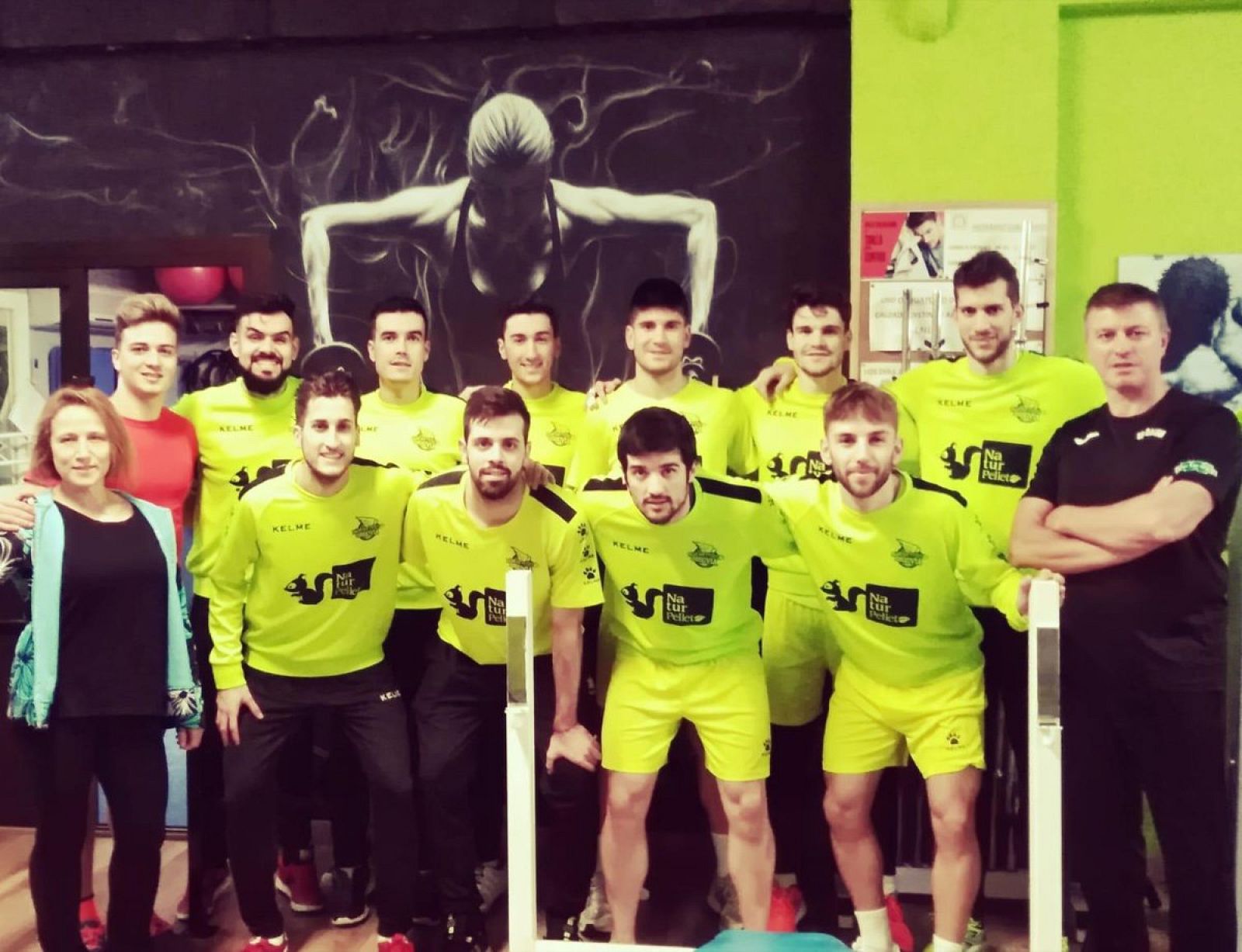 La plantilla del Naturpellet denuncia impagos reiterados por parte del club