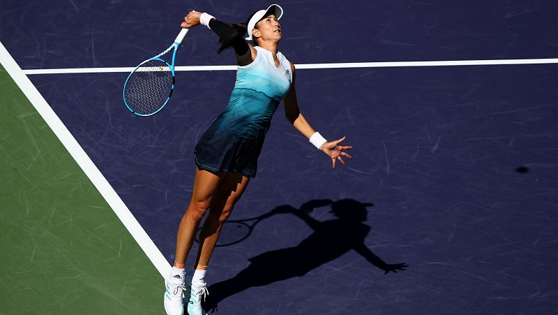 Garbiñe Muguruza, a cuartos de final
