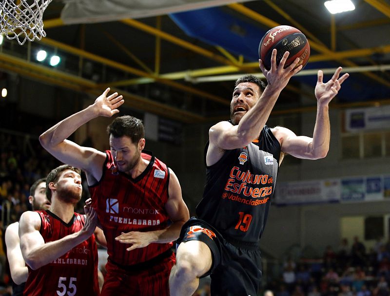 El Fuenlabrada doblega al Valencia Basket y sueña con la salvación