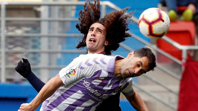 El Valladolid da la vuelta al partido contra el Eibar en el descuento