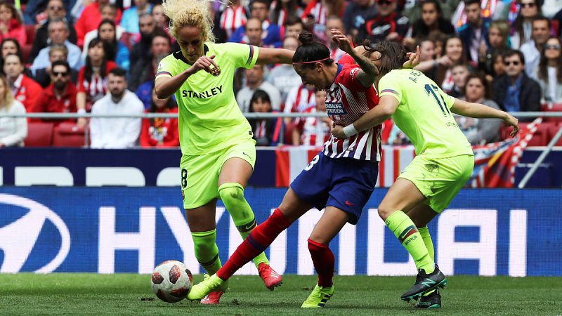 El Barça gana al Atlético el partido del récord y hay liga