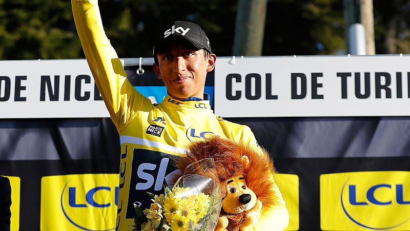 Izaguirre se lleva la última etapa y el colombiano Egan Bernal gana la París-Niza