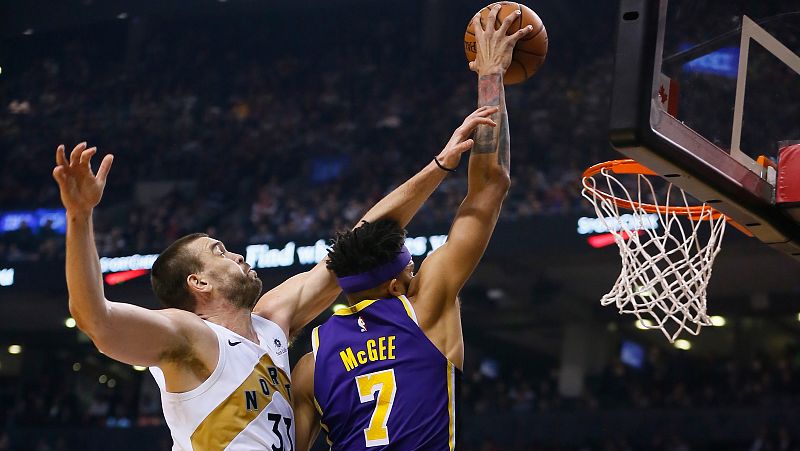 Marc Gasol no evita la derrota de Raptors
