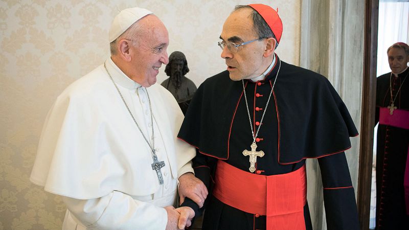 El papa rechaza la dimisión de Barbarin y acepta su retiro temporal de Lyon