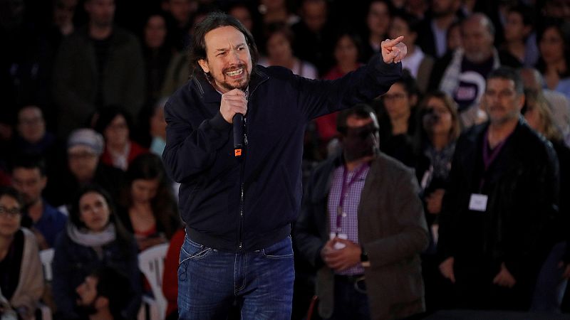 Iglesias reconoce que Podemos ha dado "vergüenza ajena" con sus peleas y pide "tejer mayorías" contra el "trío de Colón"