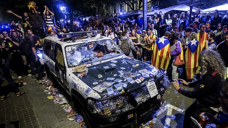 Los tenientes del 20S declaran que Sànchez no frenó la protesta y que era un "suicidio" salir: "Nos habrían machacado"