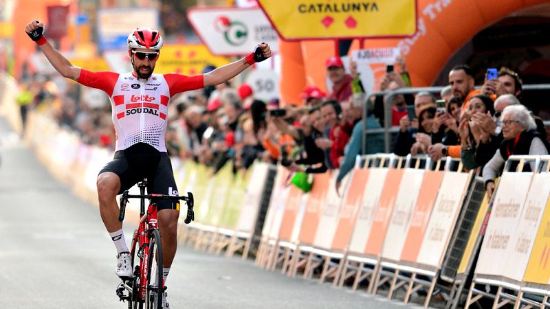 Thomas De Gendt se apunta la primera etapa de la Volta con una exhibición de las suyas