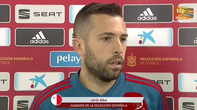 Jordi Alba: "No venir me hizo reflexionar"