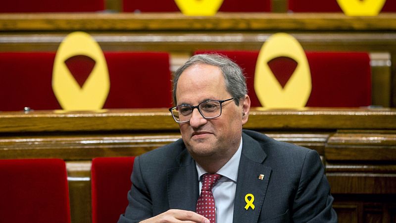El Tribunal Supremo mantiene la orden de retirar los símbolos independentistas