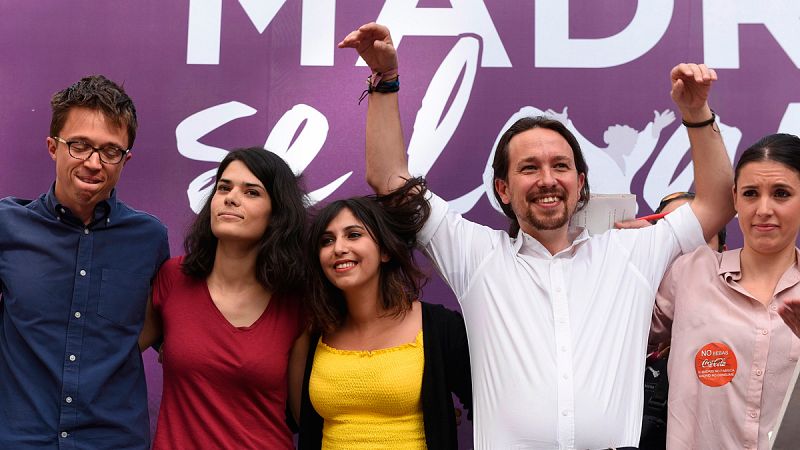 Más Madrid, Podemos, Madrid en pie y PSOE, la fragmentación de la izquierda en la Comunidad