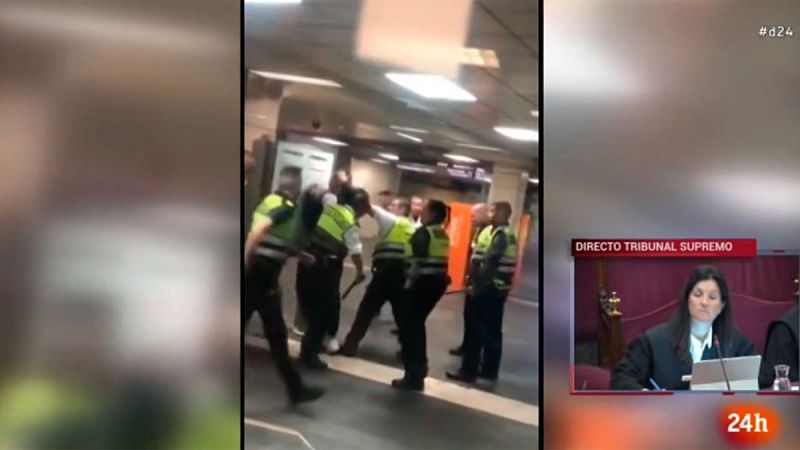 Renfe retira del servicio a varios vigilantes de seguridad que golpearon a un viajero en Barcelona