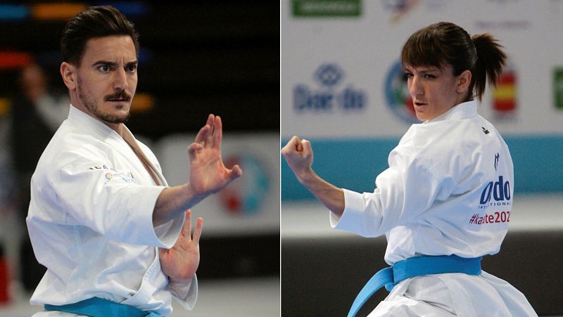 Sandra Sánchez y Damián Quintero revalidan el título europeo de kata en Guadalajara