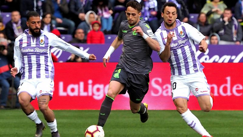 El Valladolid sigue en la zona baja tras empatar con La Real