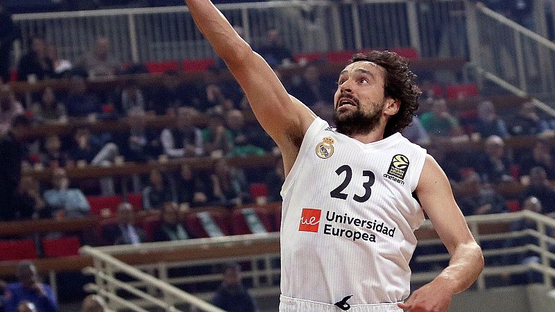 Sergio Llull deberá "parar unos días" por una lesión muscular