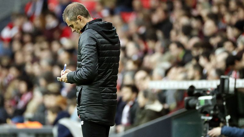 El Athletic amplía el contrato a Garitano hasta junio de 2020