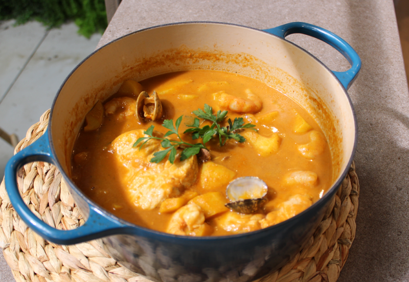 Receta de "zarzuela de marisco" de Dani Garc�a