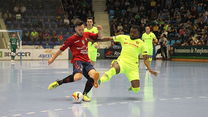 Osasuna remonta en dos minutos locos al Barça y deja el liderato en bandeja a ElPozo