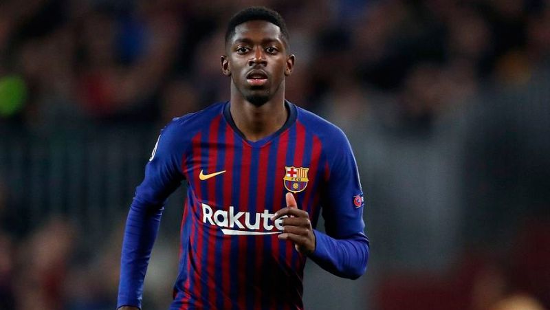 Dembélé, sin el alta médica, entra en la convocatoria del Barça para viajar a Manchester