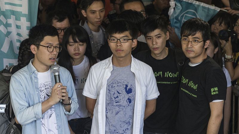 Declaran culpables a nueve líderes de la Revolución de los Paraguas de Hong Kong