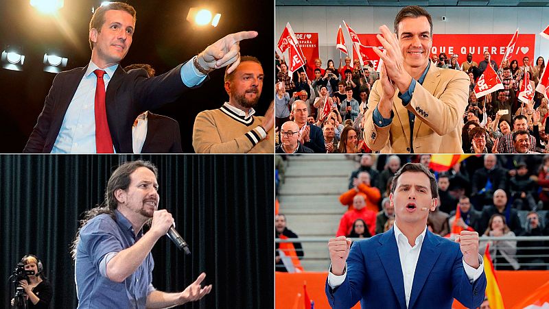 Preparados, listos... ¡a por el voto! Los partidos afrontan una campaña acelerada y en plena Semana Santa