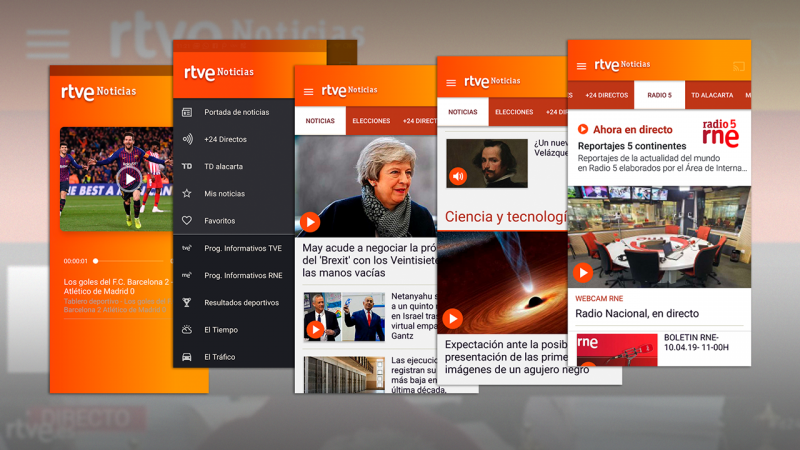 Descubre la nueva aplicación para móviles RTVE Noticias