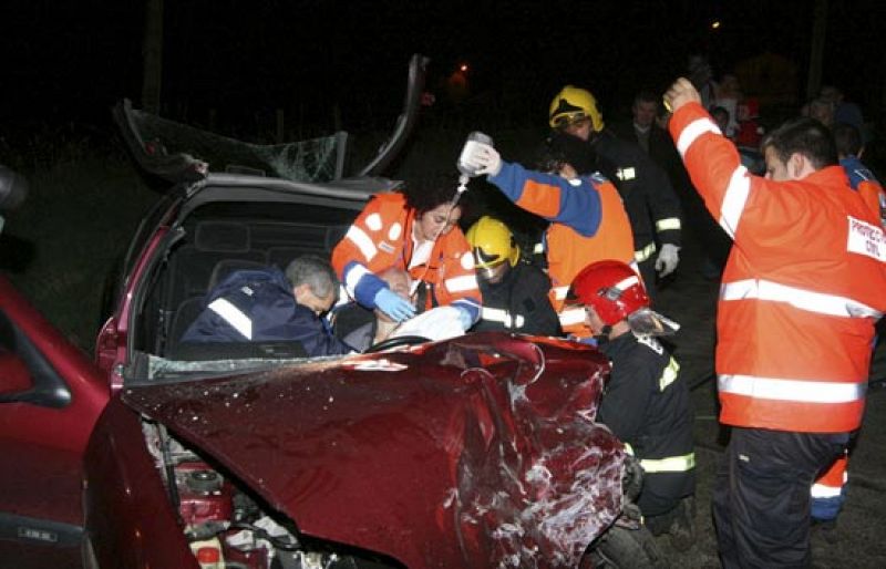 29 muertos en la carretera, once motoristas, durante el fin de semana, siete más que en 2007
