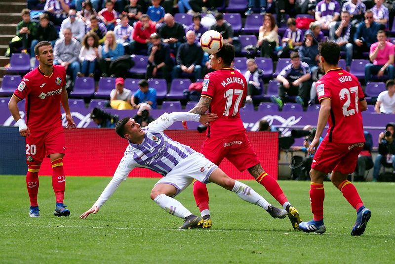 El Valladolid pierde dos puntos de penalti en el último suspiro
