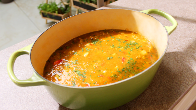 Receta de "arroz meloso con sepia y carabineros" de Dani Garc�a