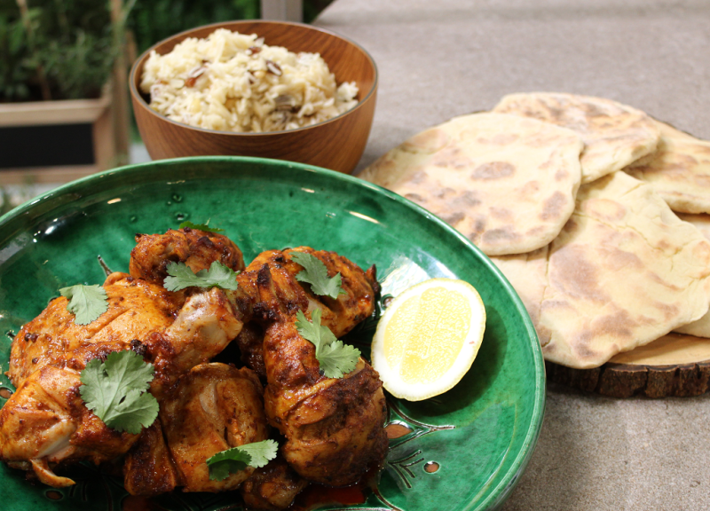 Receta de "pollo tandoori" de Dani Garc�a