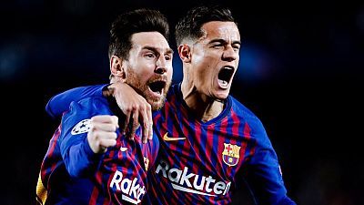 Tablero deportivo - Los goles del F.C. Barcelona 3 Manchester United 0 - Escuchar ahora