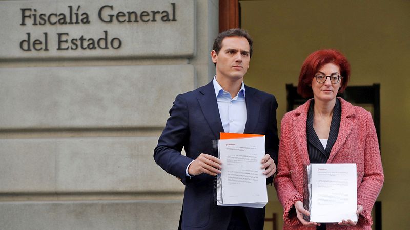 Rivera denuncia ante la Fiscala el acoso sufrido en el mitin de Rentera, del que acusa a la izquierda abertzale