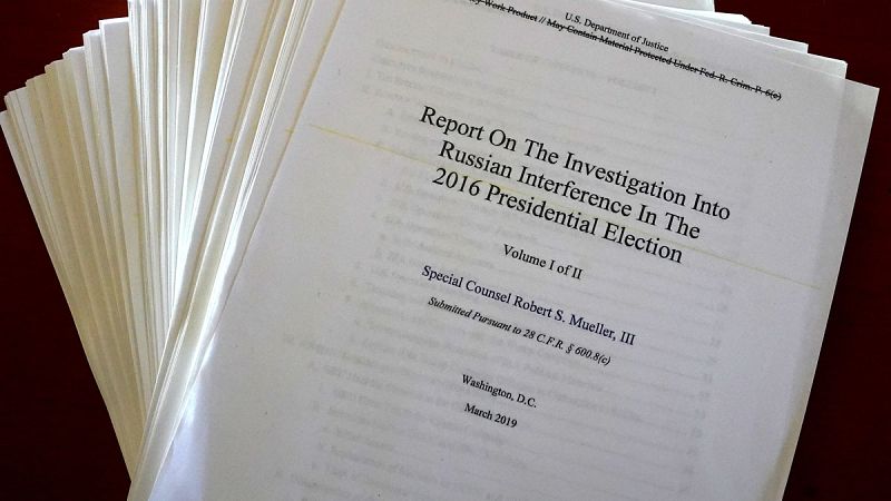 "Este es el final de mi presidencia... Estoy jodido" y otros momentos clave del informe de Mueller