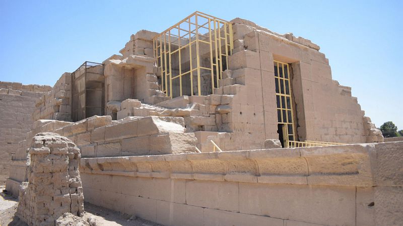 El templo de Opet en Karnak abre sus puertas al público tras meses de restauración