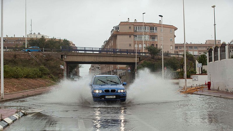 El temporal de lluvia golpea con fuerza el este peninsular, que sufre su peor abril en 50 años