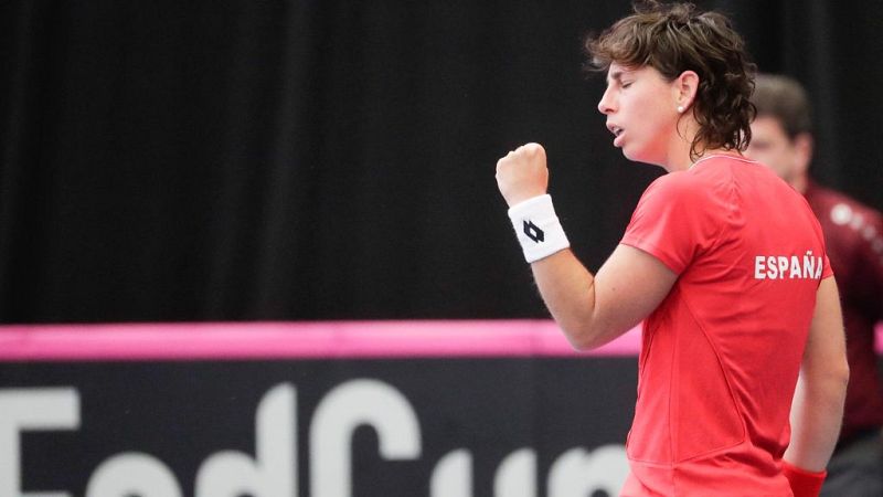 Carla Suárez repone el daño causado por Flipkens a Muguruza e iguala la eliminatoria