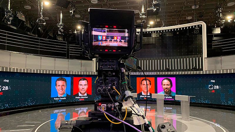 Cómo seguir el debate a cuatro en RTVE