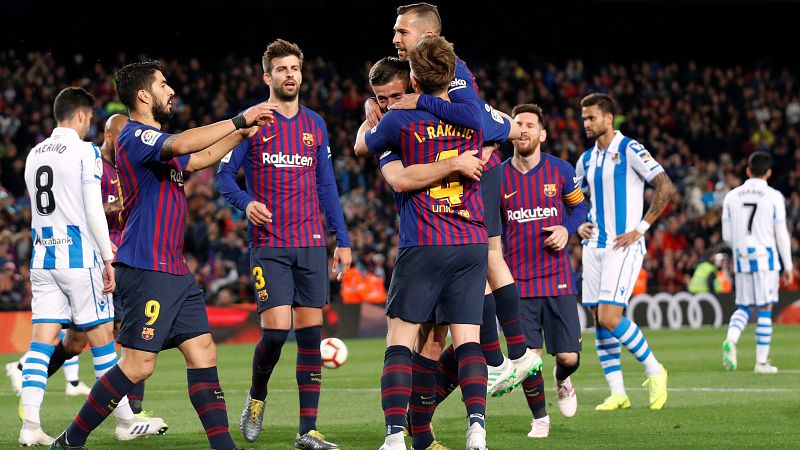 El Barça se acerca al alirón con el piloto automático