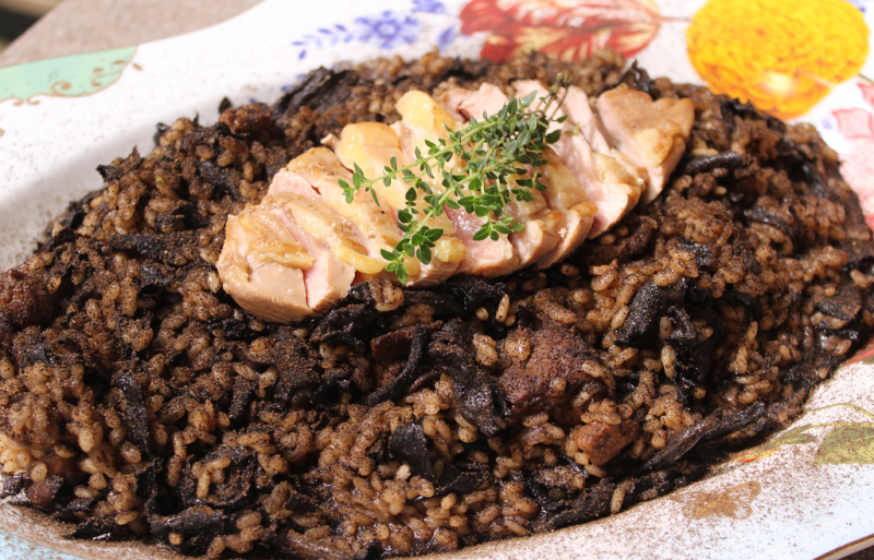 Receta de "arroz con fais�n" de Dani Garc�a