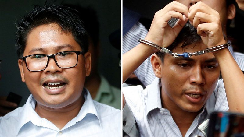 El Tribunal Supremo de Birmania rechaza la última apelación de dos periodistas de Reuters condenados a siete años de prisión