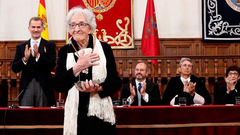Ida Vitale, una poeta entre el humor y la palabra exacta en la cuna de Cervantes