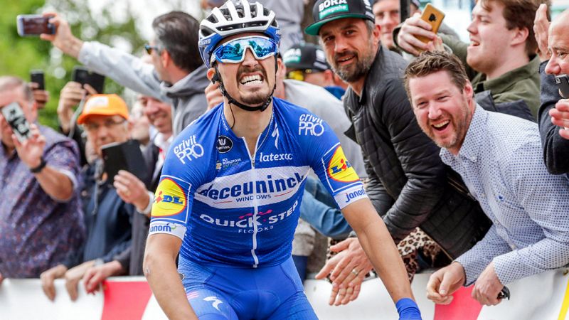 Alaphilippe repite triunfo en la Flecha Valona con Valverde undécimo