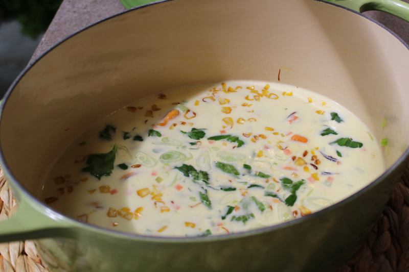 Receta de "sopa de mejillones" de Dani Garc�a