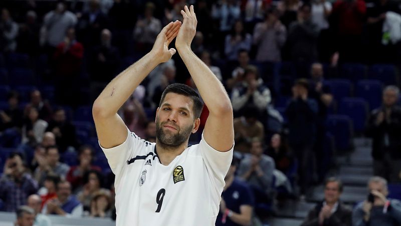 Felipe Reyes renueva por una temporada con el Madrid y jugará a los 40 años de blanco
